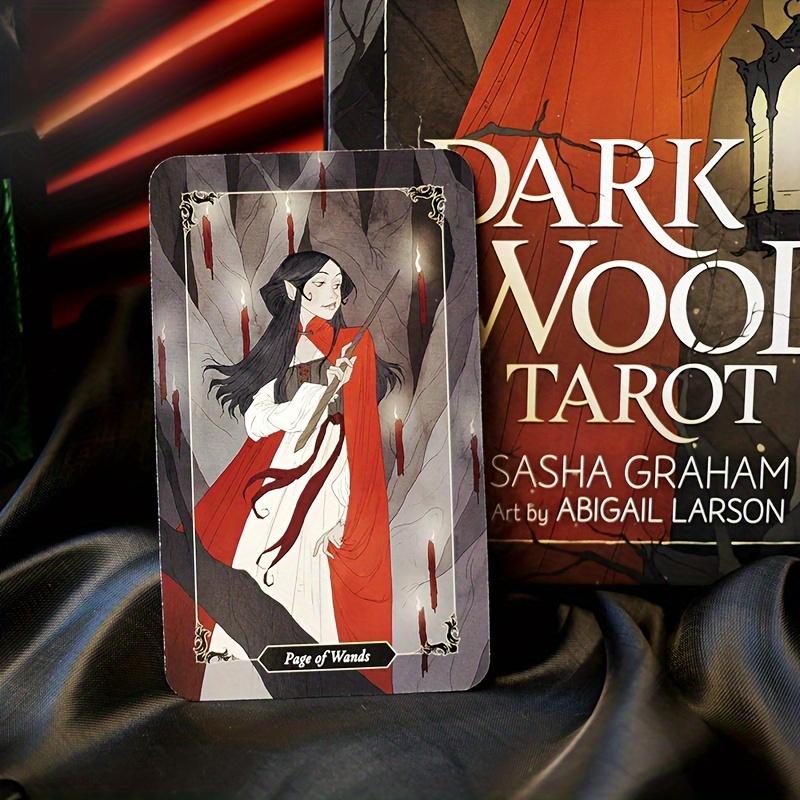 The Dark Wood Deck Cards, Divination Cards Tabletop Games Toy, Prophecy Divination Deck Family Party Board Game Beginners Cards Fortune Telling Game