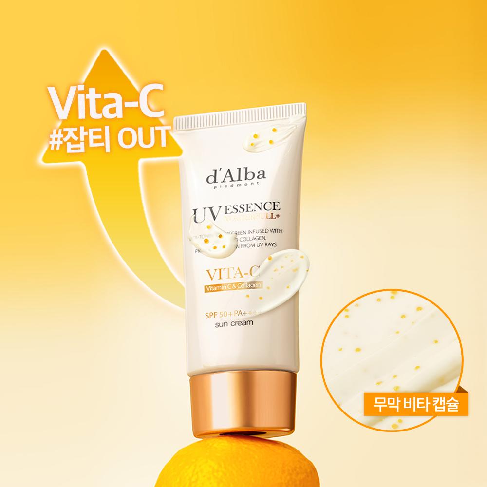 d'Alba Вита Капсула Солнцезащитный крем против старения SPF50+ PA++++ 50 мл