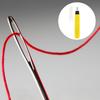 Светящийся инструмент для продевания нитки в иголку LED Эргономичная ручка для использования при слабом освещении Вспарыватель швов Вышивка Пэчворк Вязание Рукоделие DIY Светящийся