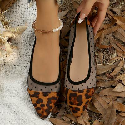 Женские балетки Новые повседневные с острым носком Слипоны для женщин Повседневные с мелким вырезом Модные сетчатые лоферы Обувь Zapatos De Mujer