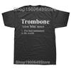 Funny Trombone USA American Flag Jazz Music Vintage T Shirt Graphic Streetwear Short Sleeve Birthday Gifts Summer Tshirt