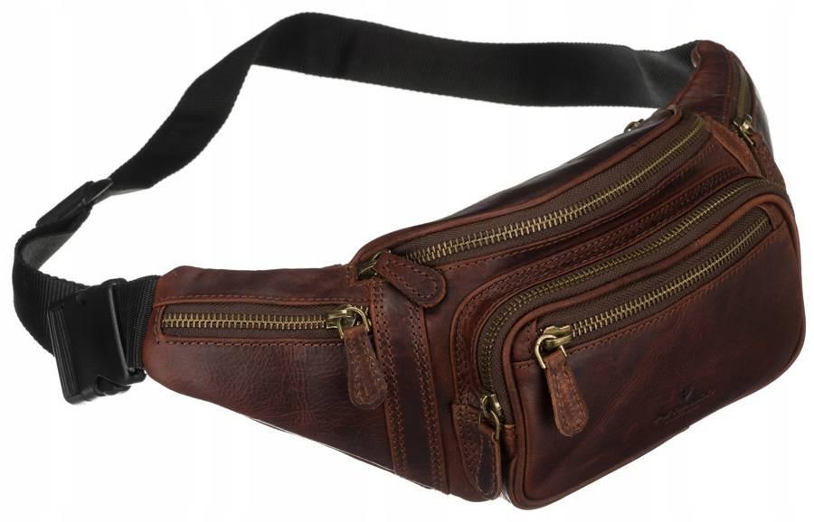 Men's leather pouch - Peterson