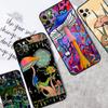 Психоделические Грибы Цветочные Ударопрочный Чехол Для iPhone 17 15 16 Pro Max 11 14 Plus 12 13 Mini 16e 17 Air Чехол для Телефона