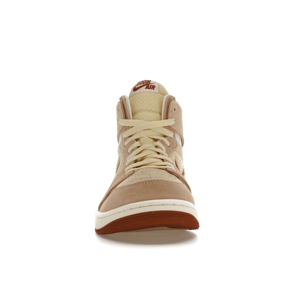 Air Jordan 1 High Zoom Comfort 2 Legend Coffee Мужские кроссовки White Sail Legend-Medium-Brown DV1307-120