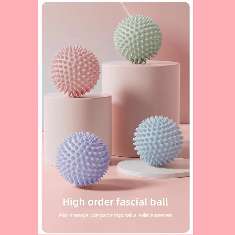 Массажный мяч для миофасциального релиза, массажный шарик с шипами, ролик для глубокого восстановления мышц, триггерных точек тканей, снятия миофасциальной боли