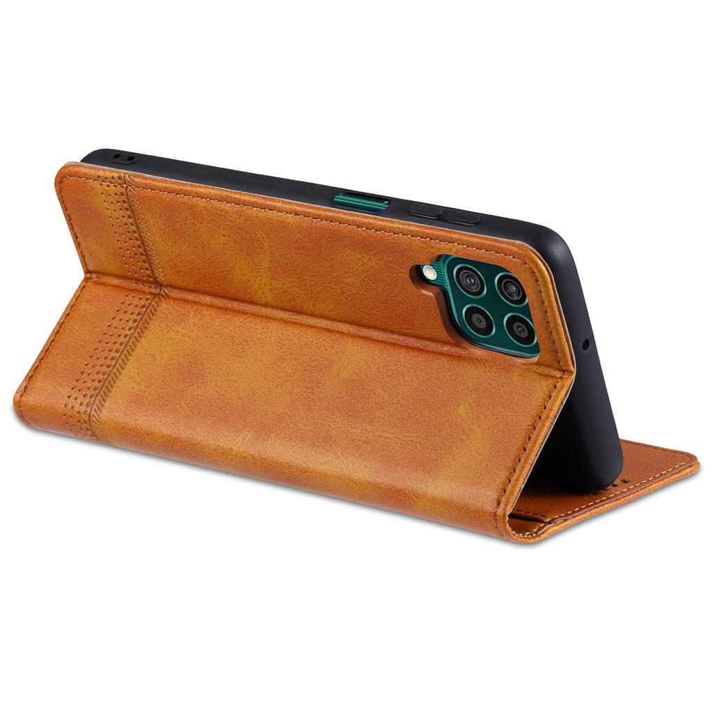 Магнитный адсорбционный кожаный чехол для телефона Samsung Galaxy M55 M02 M42 5G M11 M40s M30s M31 M21 защитный чехол Capa Fundas