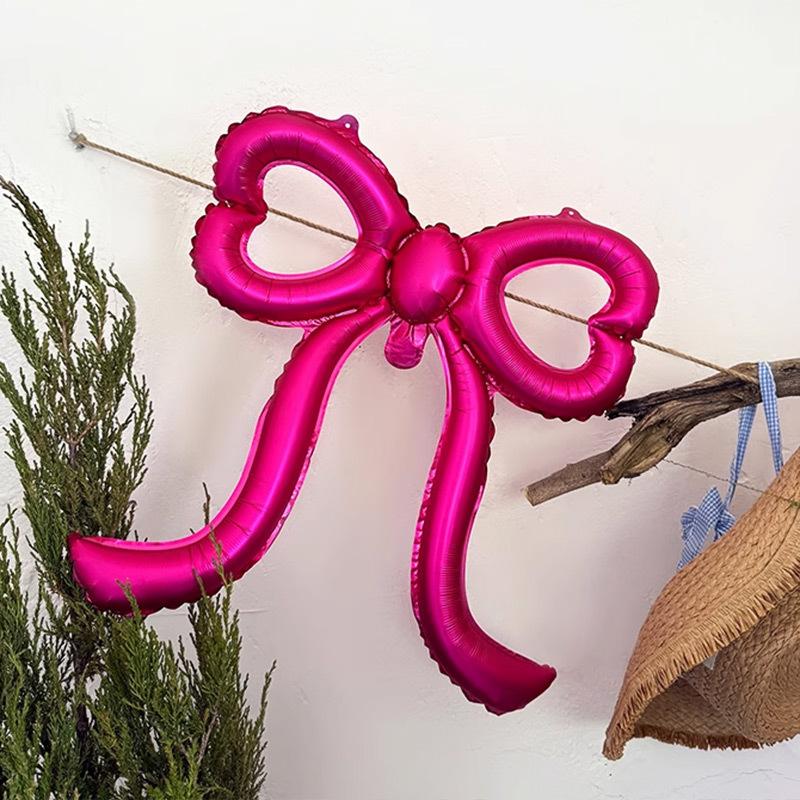 Любовь Бант Воздушный шар Украшение Сцена Оформление Высококлассный Корейский Кофейня Десертный магазин Наряжаться День рождения