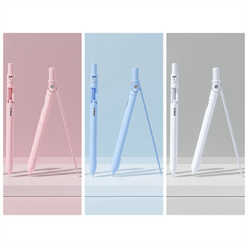 High Precision Compass Pencil Ruler Eraser Geometry Compass Math Compasses  Drafting Supplies