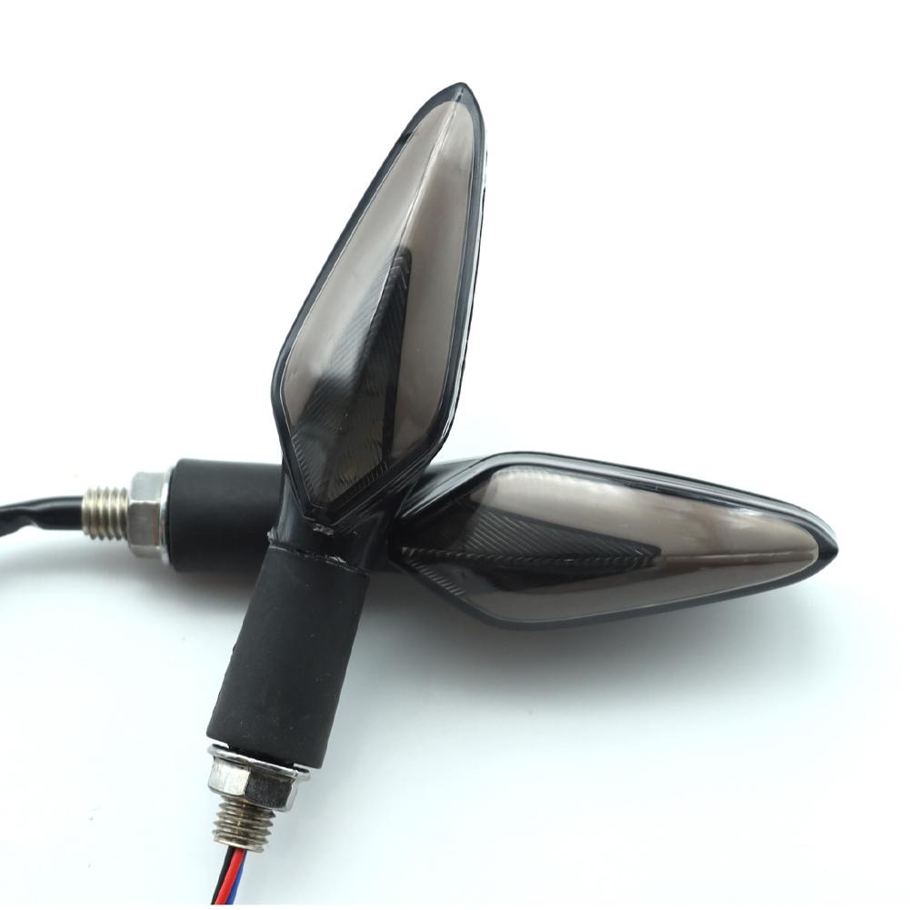 2 шт. Динамическая светодиодная лампа для мотоцикла, аксессуары для скутера, сигналы поворота для мотоцикла, светодиодный задний фонарь, два цвета #469837