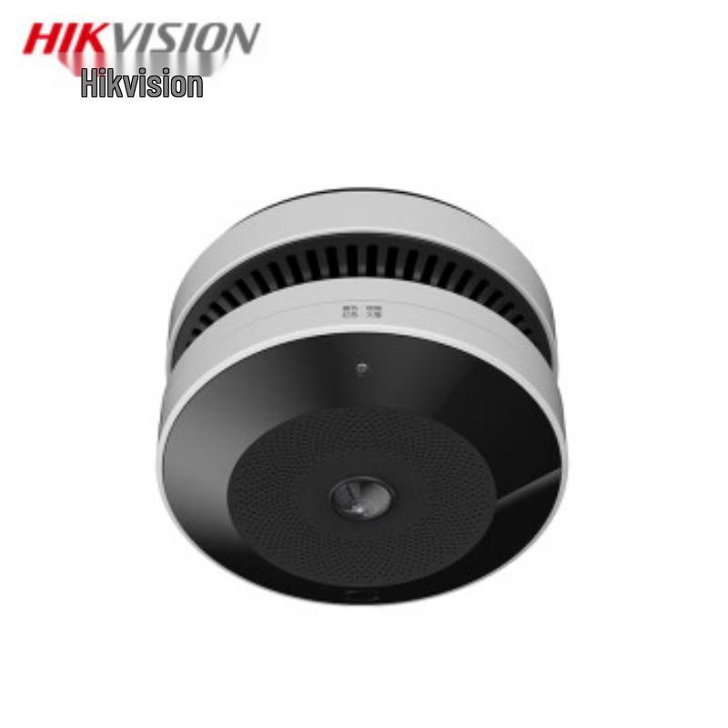 Hikvision 4-мегапиксельная панорамная камера «рыбий глаз» 360° с обнаружением дыма, штекер CN (адаптер в комплекте)