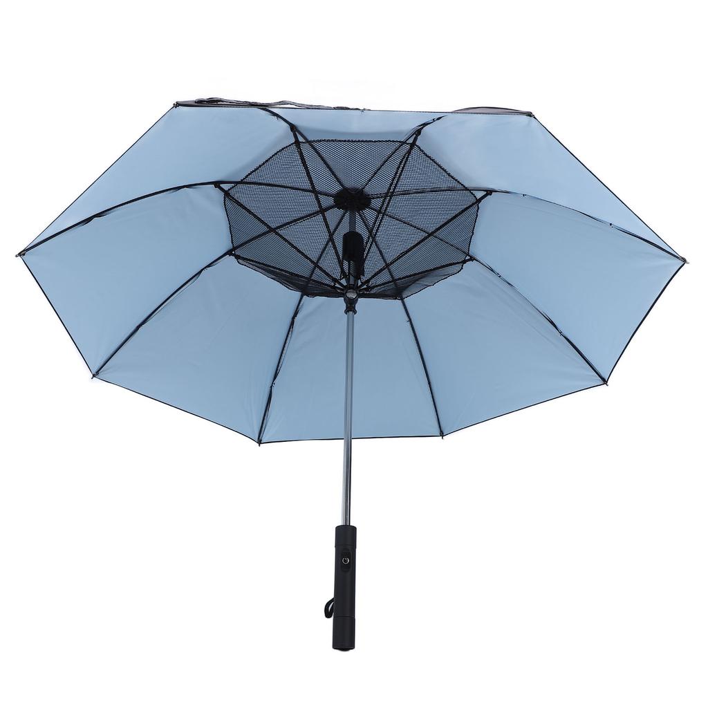 Солнечный зонт с вентилятором Солнечный зонт с вентилятором для распыления воды Многофункциональный охлаждающий вентилятор УФ-защитный солнечный зонт для жаркой погоды Солнечный зонт