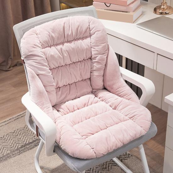 Подушка для сиденья со съемным моющимся чехлом, толстый наполнитель высокой упругости, цельная конструкция, эргономичная подушка для стула