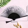 Vintage Silk Folding Hand Fan Chinese Japanese Bamboo Fans Craft Gifts Women Dance Performance Props Home Decoration Ornaments