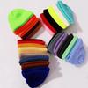 Casual And Trendy Plain Knit Beanie Hat Perfect For Outdoor Winter Work