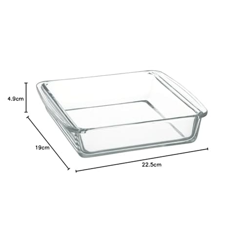 Iwaki BC221 Квадратная форма для торта, 1,1 л