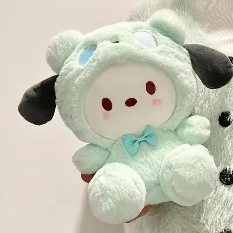 25cm Sanrio Kuromi Mymelody Cinnamorol Kawaii Anime Plush Toys Soft Stuffed Doll Plushie Pillow Xmas Gift Decor