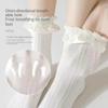 Mesh White Lace Socks Princess Mary Jane Shoes Socks New Lolita Socks  Girls