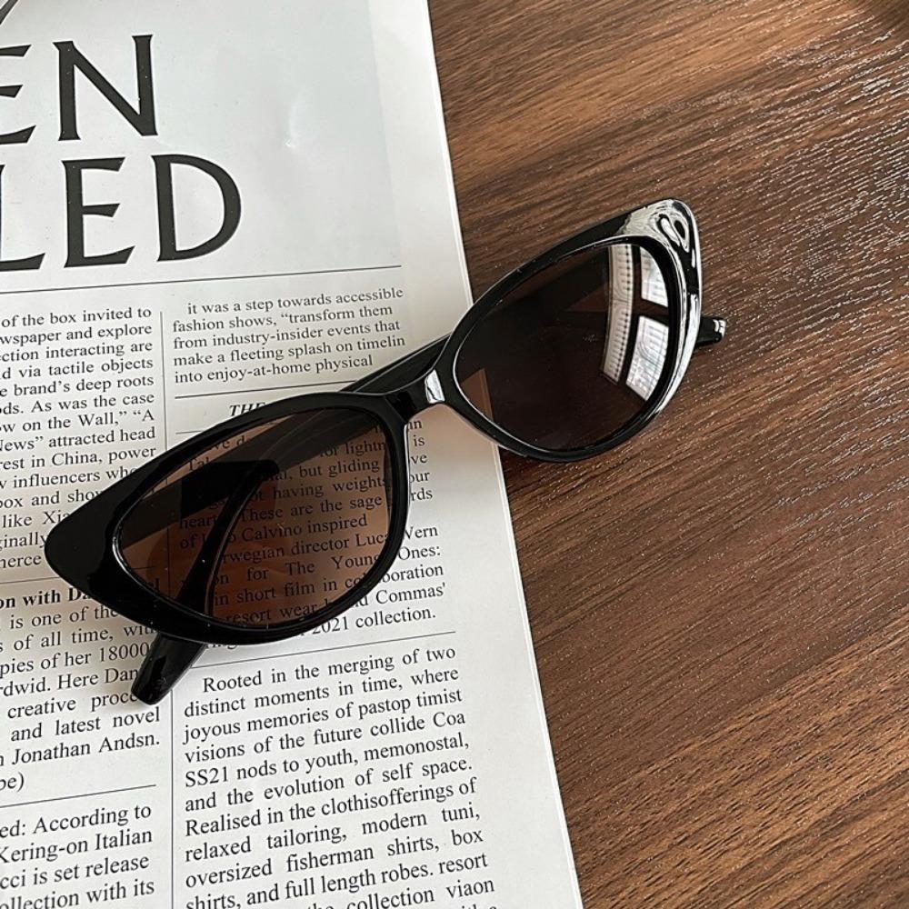 4 шт солнцезащитные очки для женщин очки модные очки в стиле ретро хип-хоп маленькие солнцезащитные очки кошачий глаз