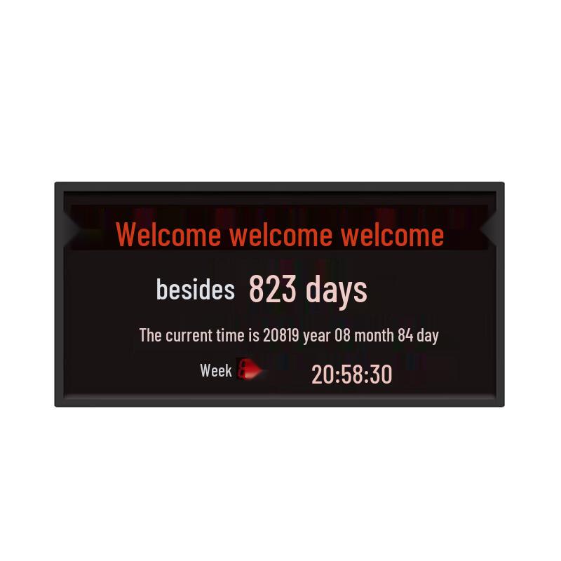 Liren Tiger LED Electronic Countdown Display Board