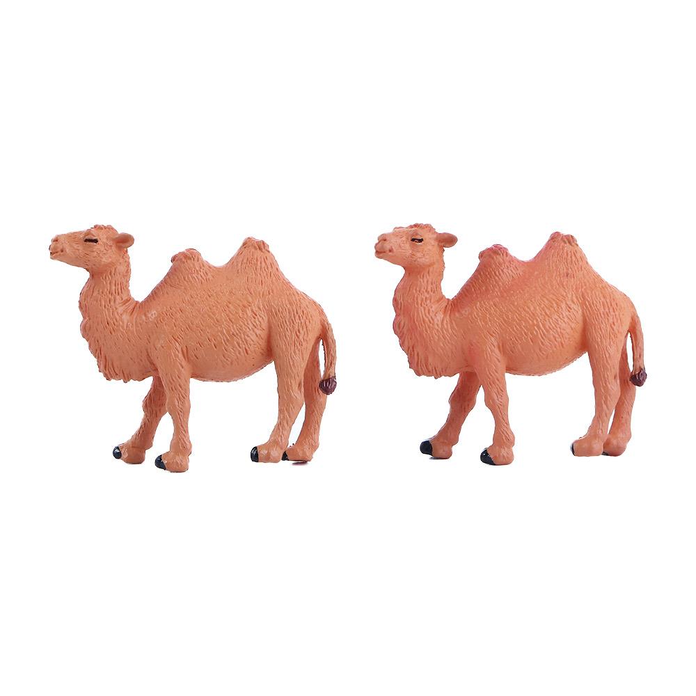 Desert Craft Camel Model Glass Decor Miniature Home Decoration Fairy Garden Figurines