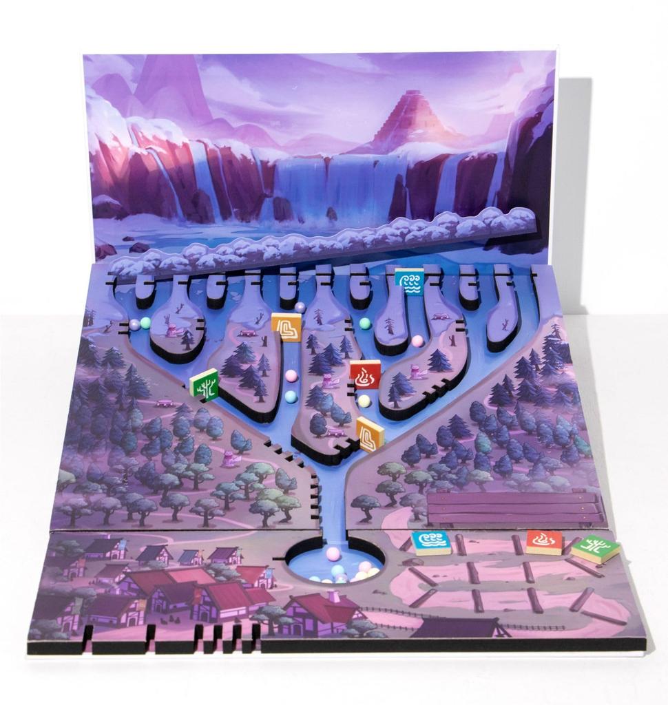 Large Board Game Strategy Game 12 Rivers Players Minutes Official Japanese Translation Included Authentic Product Family-friendly 2-4 45-75