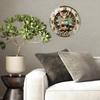 30cm Diameter Glass Wall Clock A Staple Product for Home Furnishing Stores