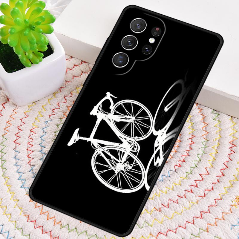 BIKE CYCLING art мягкий чехол для телефона для Samsung Galaxy note 10 pro S26 Ultra S23 S24 FE S25 S21 S22 PLUS ударопрочный чехол
