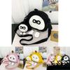 Party Cartoon Canvas Crossbody Bag With Animal Print For Kids Daily Use Characters Included)**