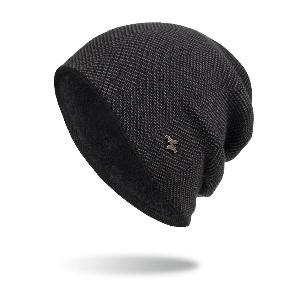 Men Women Winter Trendy Warm Oversized Chunky Baggy Stretchy Slouchy Skully Hat