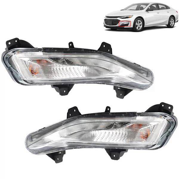 Пара указателей поворота для бампера Chevrolet Malibu 2019-2022 (84575553, 84575552)