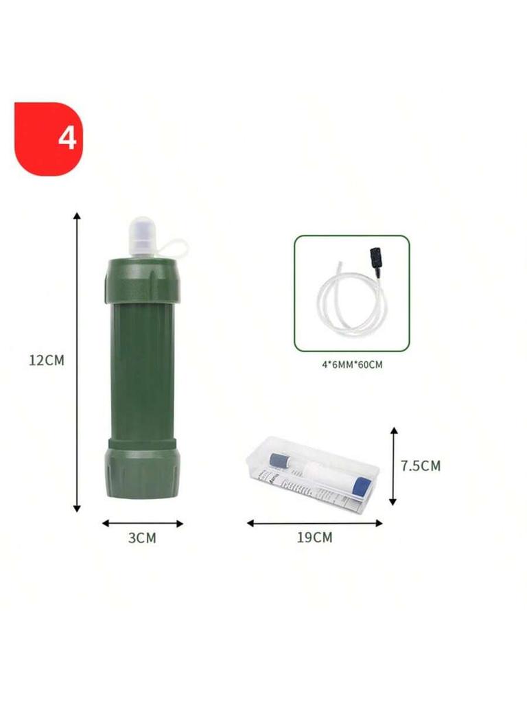 Открытый мини-фильтр для воды соломенная очистка для кемпинга портативный походный очиститель воды для выживания или аварийных поставок