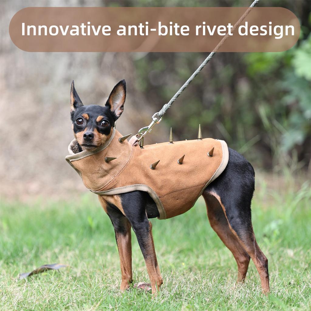 Легкий защитный жилет для собак с дышащей сетчатой тканью, прочная уличная экипировка для активных питомцев