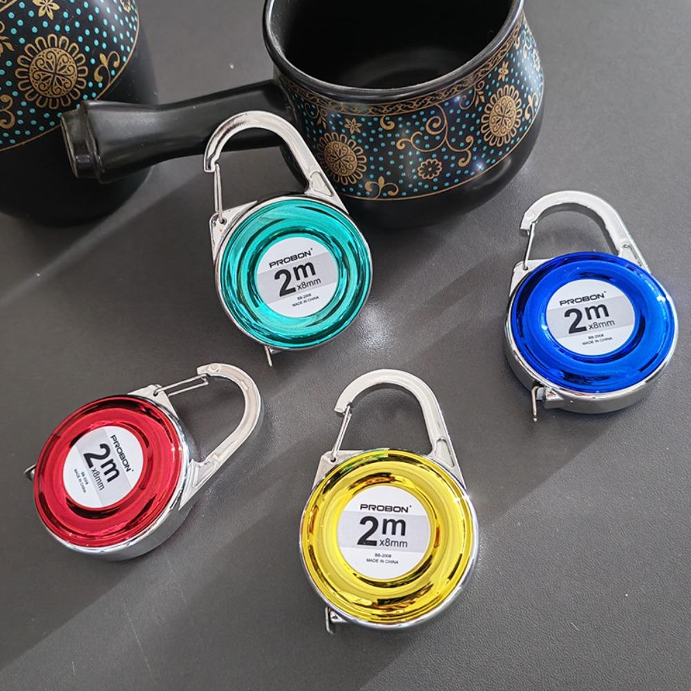 Potable Centimeter Inch Keychain 2 Meter Measuring Instruments New Tape Measure