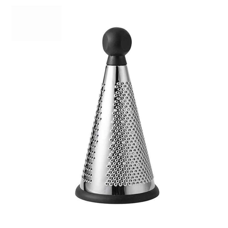 Multifunctional Vegetable Cutter Vegetable Grater Vertical Stainless Steel Cone Grater Three-Sided Grater Potato Grater Cheese G 6