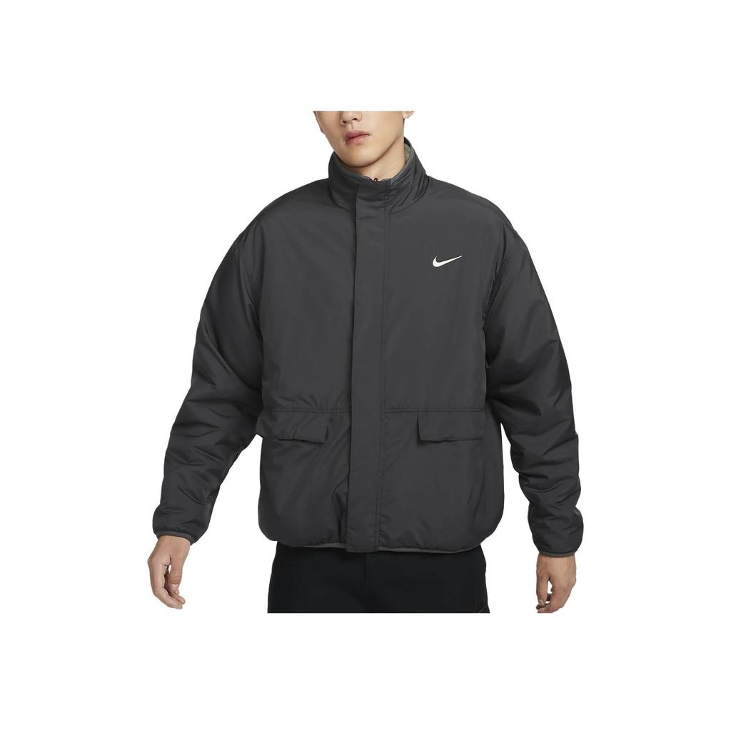 Nike Sportswear Comfortable Versatile Reversible Zip Jacket Men Jackets Black HV1737-060