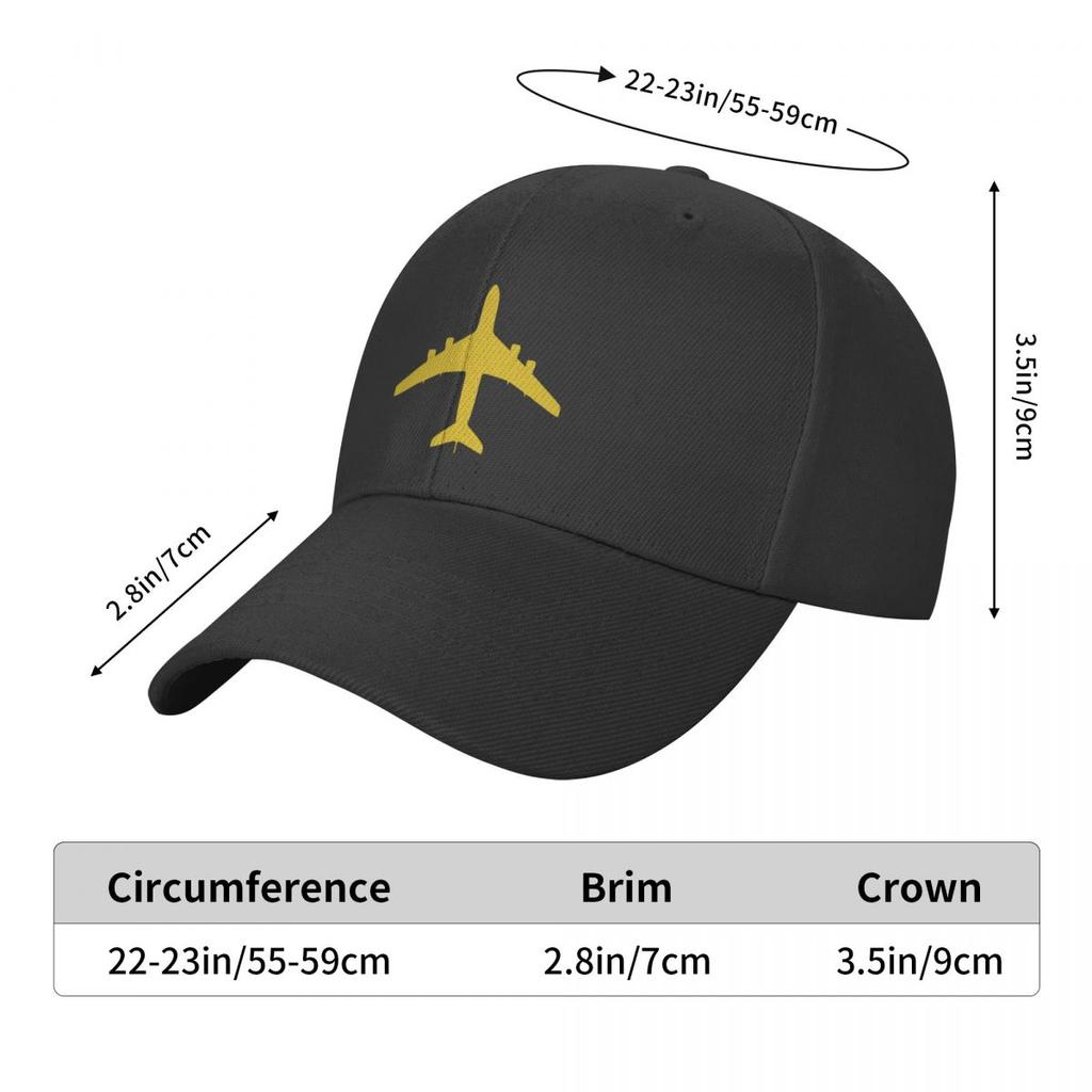 Airplane Baseball Cap Women Unisex Personalized Adjustable Adult Flight Pilot Aviation Aviator Dad Hat Outdoor Snapback Caps