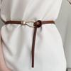 Leather Belts for Women Belt Gold Pin Female Belts Black Brown Leisure Belts for Lady Party Culb Dress