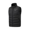 Comfortable Warm Casual Sports Down Vest Unisex Vests Black AMRT045-1