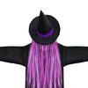 Large Crashing Witch Into Tree Halloween Decoration Outside Flying Witch Hitting Tree Prop for Outdoor Yard Garden Lawn Front Porch Decor