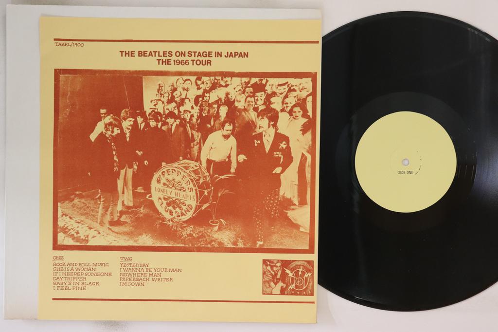 Виниловая пластинка BEATLES На сцене в Японии Тур 1966 года TAKRL1900 THE AMAZING KOR US Rock Б/у