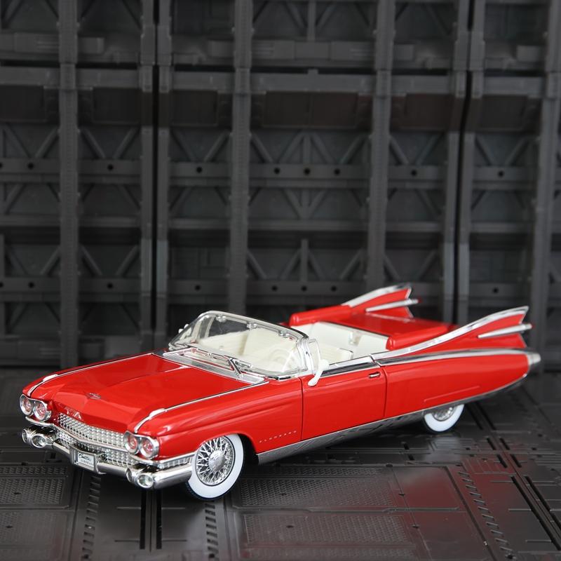1:24 simulation Cadillac El Dorado 1959 alloy car model convertible supercar has simulated sound and lighting functions