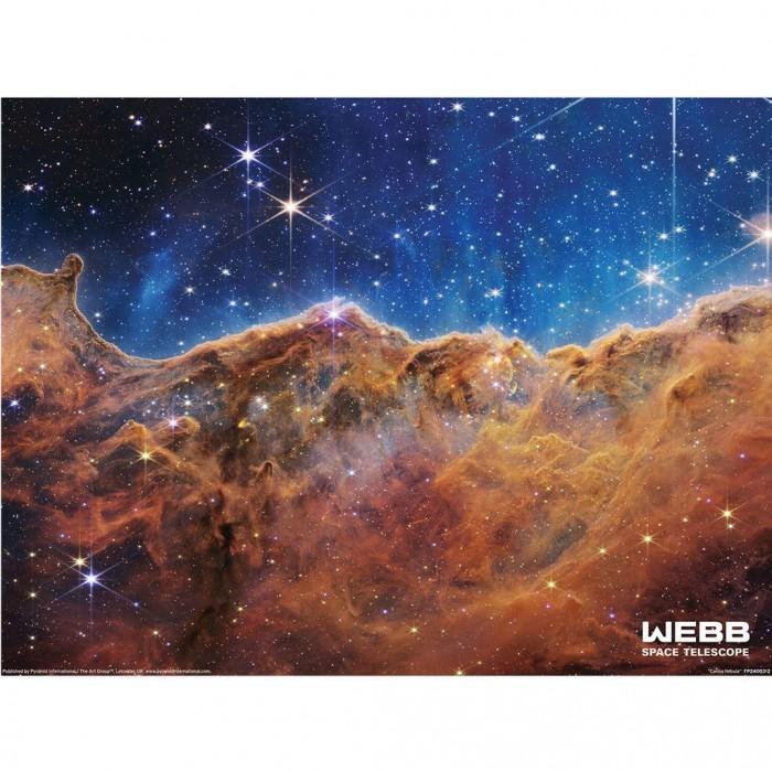 Печать туманности Карина космического телескопа Уэбба