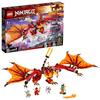 LEGO Ninjago Fire Dragon Attack 71753 Toy Ninja Dragon Boys Ages 8 and Up