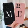 Чехол для Honor X8 X8A X8B X8C Простой Чехол для Телефона с Буквами в Форме Сердца Полная Защита Для Honor X 8 5G Мягкие Жидкие Силиконовые Задние Крышки