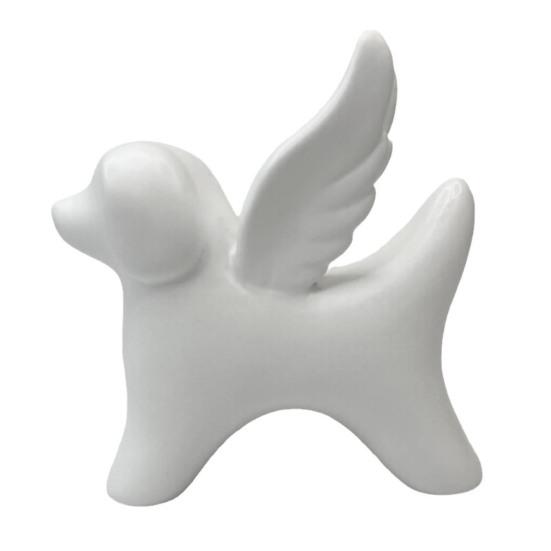 Dog Angel Figurine Memorial Puppy Statue with Wings Resin Dog Angel Sculpture for Loss of Dog Sympathy Gift Garden And Home Indoor Decor