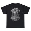 Amon Viking Horses Black By Amarth Cool T-shirt Youth Cloth Streetwear Y2Y Harajuku Streetwear Lightweight T-shirt