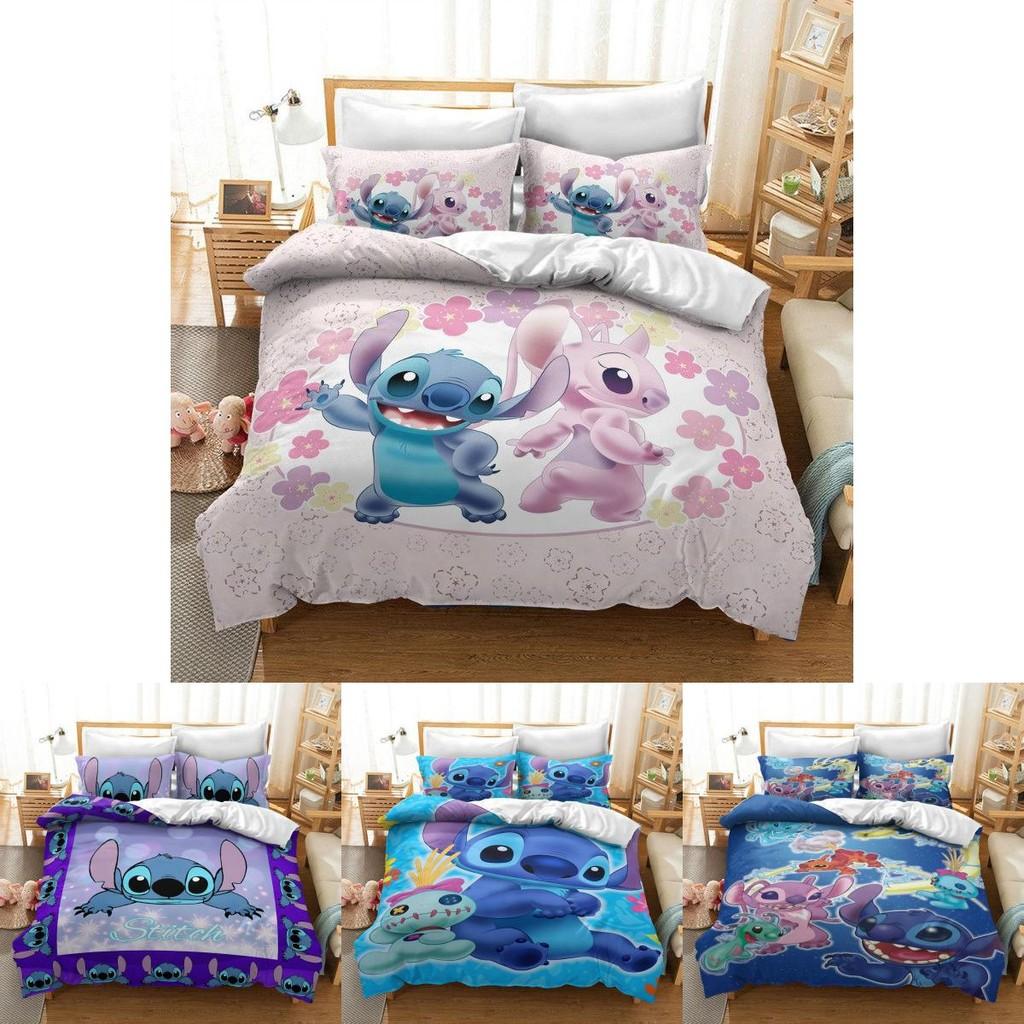 Cozy Lilo Stitch Bedding Set With Stylish Duvet Cover And Pillowcase Design