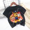 Paw Patrols Baby TShirt Girls  Boys Clothes Cartoon Anime Chase Skye Figure Printed Toddler Tops Summer Clothes Gift