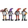 Halloween Witch Gnomes Halloween Dangle Leg Gnomes Faceless Doll Ornament