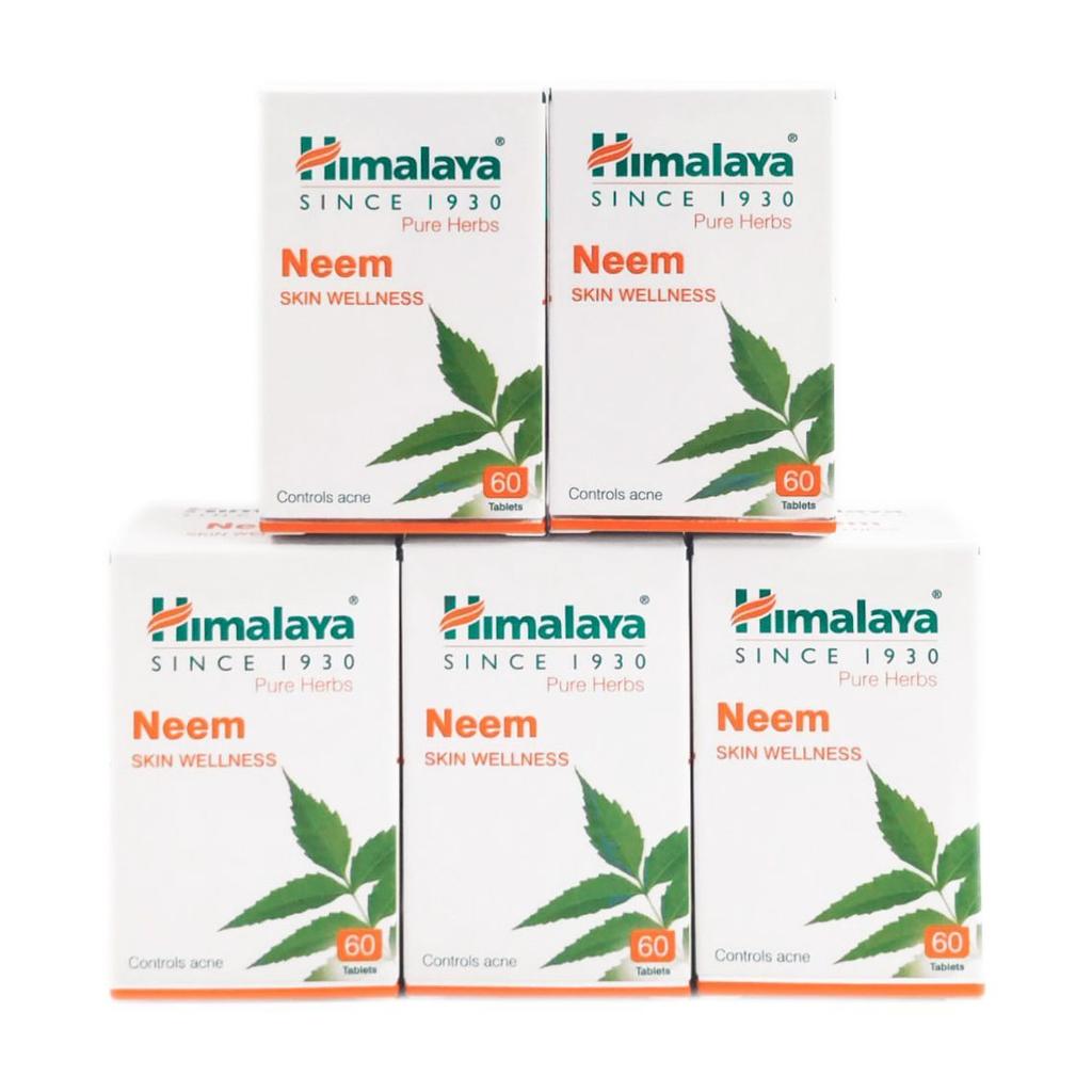 Nim Set (5 X 60 Tabs, 250 Mg), Neem Set 5, Himalaya